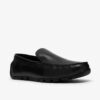 Mens Corsley Plain Black Leather Loafers Mens Corsley Plain Black Leather Loafers