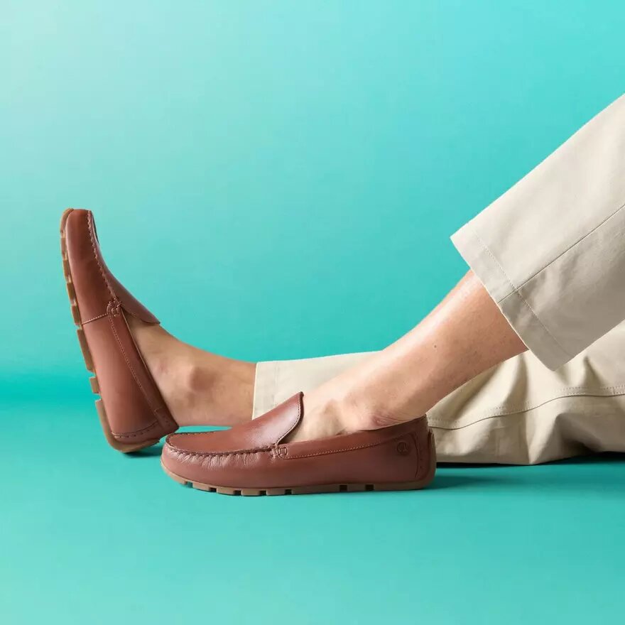 Mens Corsley Plain Tan Leather Loafers Mens Corsley Plain Tan Leather Loafers