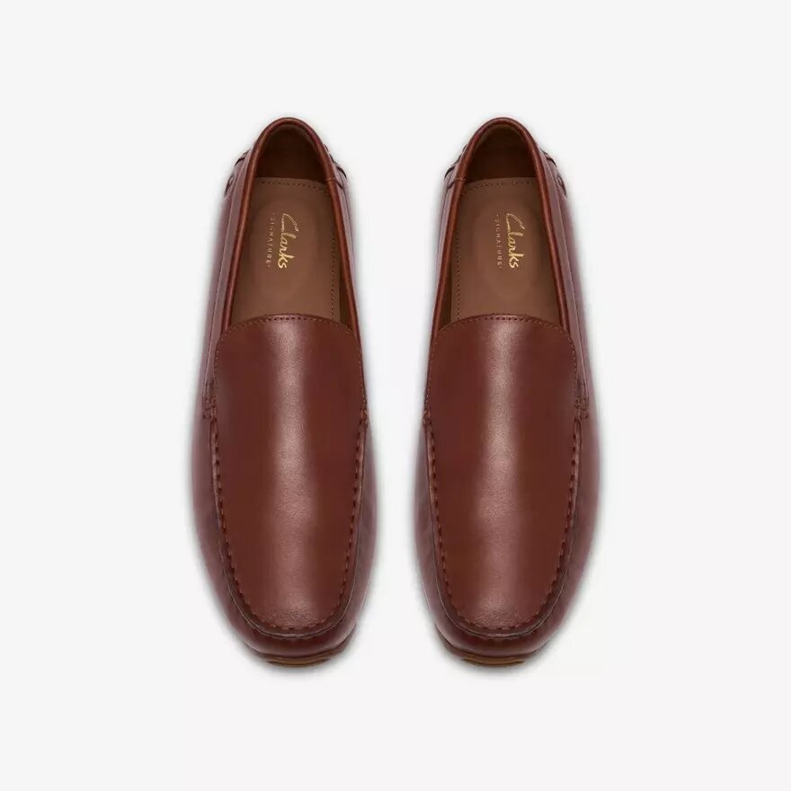 Mens Corsley Plain Tan Leather Loafers Mens Corsley Plain Tan Leather Loafers