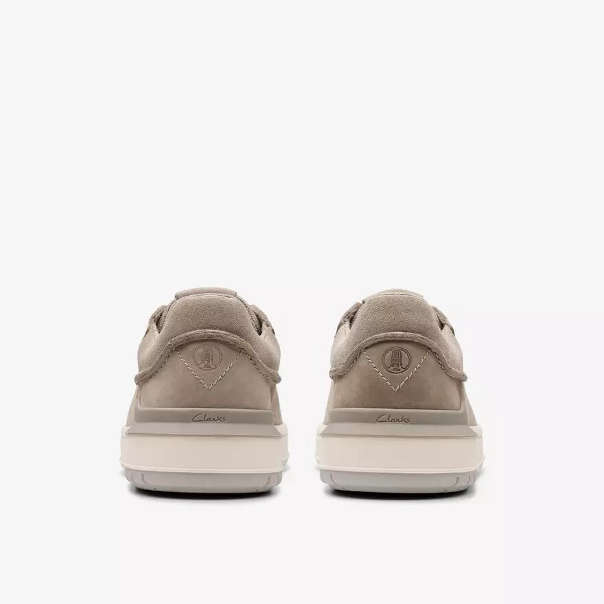 Mens Courtlite2 Run Grey Nubuck Sneakers| Clarks Mens Courtlite2 Run Grey Nubuck Sneakers| Clarks