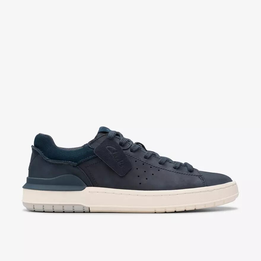 Mens Courtlite2 Run Navy Nubuck Sneakers Mens Courtlite2 Run Navy Nubuck Sneakers