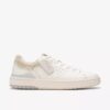 Mens Courtlite2 Run White Leather Sneakers Mens Courtlite2 Run White Leather Sneakers