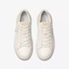 Mens Courtlite2 Run White Leather Sneakers Mens Courtlite2 Run White Leather Sneakers