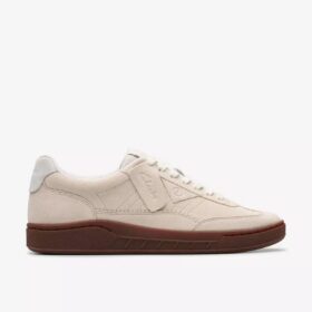 Mens Craft Rally Ace off White Suede Sneakers