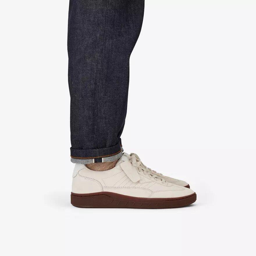 Mens Craft Rally Ace off White Suede Sneakers Mens Craft Rally Ace off White Suede Sneakers