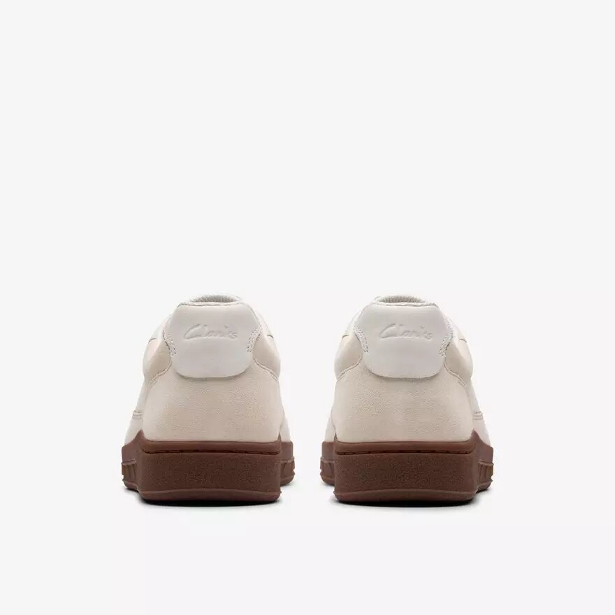 Mens Craft Rally Ace off White Suede Sneakers Mens Craft Rally Ace off White Suede Sneakers