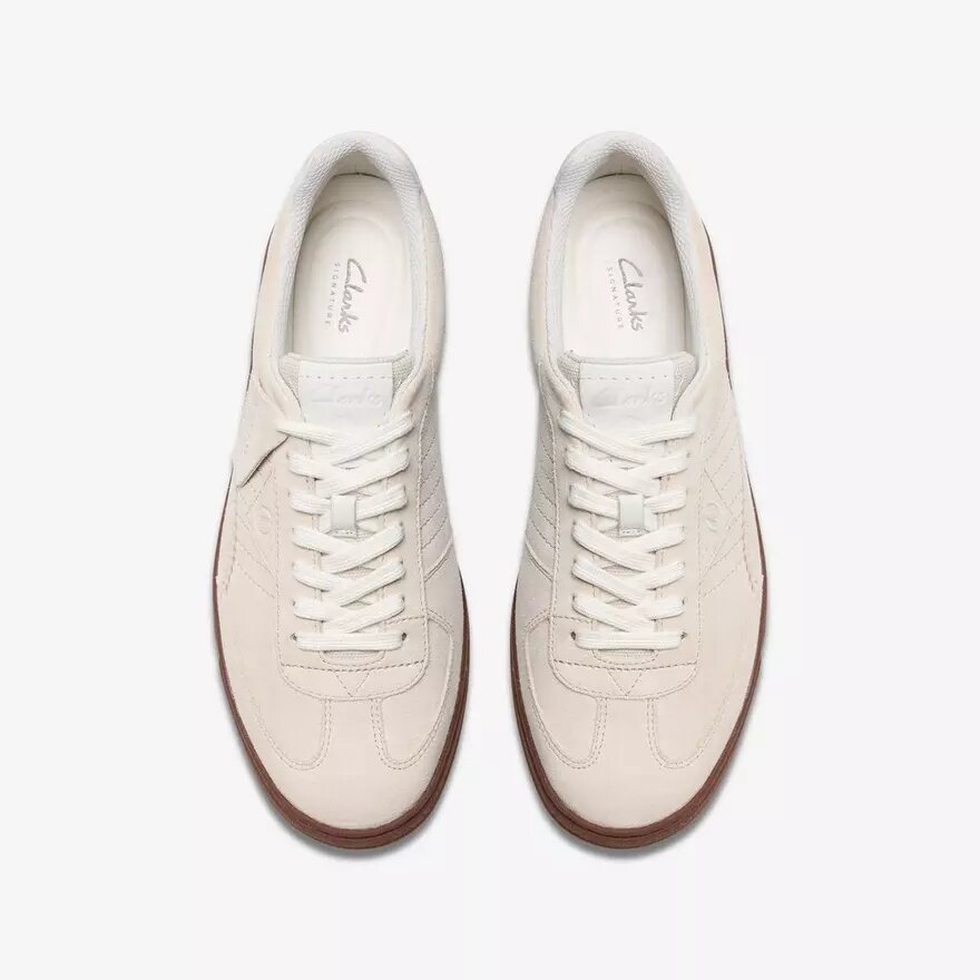 Mens Craft Rally Ace off White Suede Sneakers Mens Craft Rally Ace off White Suede Sneakers