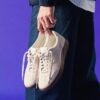 Mens Craft Rally Ace off White Suede Sneakers Mens Craft Rally Ace off White Suede Sneakers