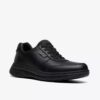 Mens Craftwell Lace Black Leather Sneaker| Clarks Mens Craftwell Lace Black Leather Sneaker| Clarks