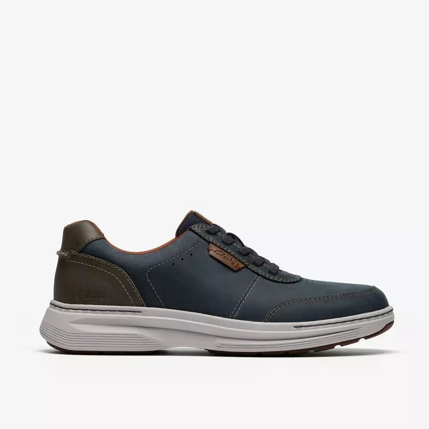Mens Craftwell Lace Navy Leather Shoes Mens Craftwell Lace Navy Leather Shoes