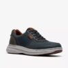 Mens Craftwell Lace Navy Leather Shoes Mens Craftwell Lace Navy Leather Shoes
