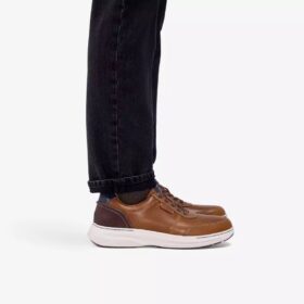 Mens Craftwell Lace Tan Leather Shoes