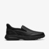 Mens Craftwell Step Black Tumbled Slip-On Shoes Mens Craftwell Step Black Tumbled Slip-On Shoes