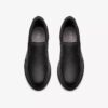 Mens Craftwell Step Black Tumbled Slip-On Shoes Mens Craftwell Step Black Tumbled Slip-On Shoes