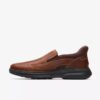 Mens Craftwell Step Brown Tumb Slip-On Shoes Mens Craftwell Step Brown Tumb Slip-On Shoes