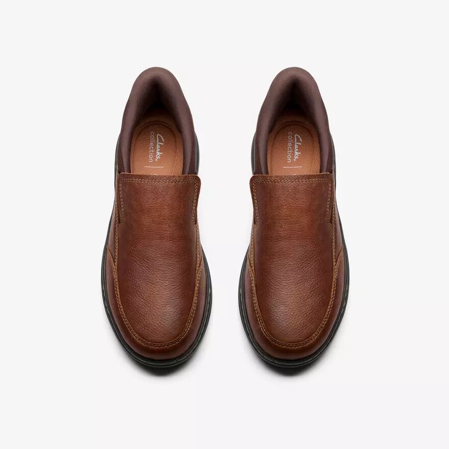 Mens Craftwell Step Brown Tumb Slip-On Shoes Mens Craftwell Step Brown Tumb Slip-On Shoes