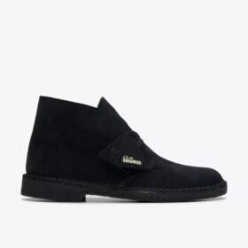Mens Desert Boot Black Suede Desert Boots Us