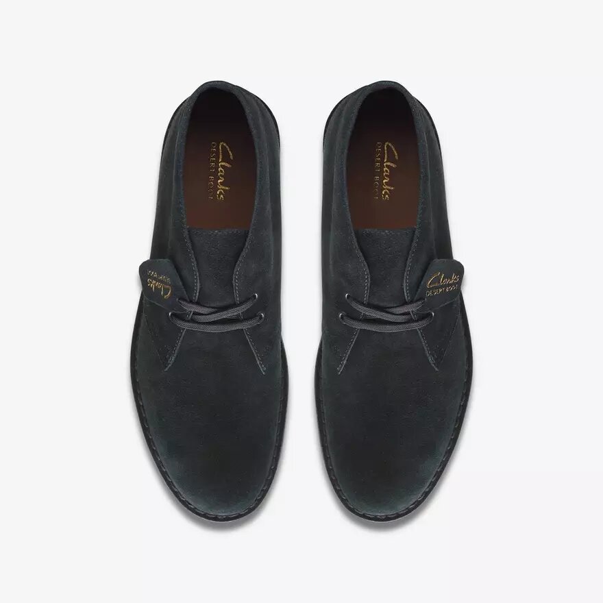 Mens Desert Boot Evo Black Suede Chukka Mens Desert Boot Evo Black Suede Chukka