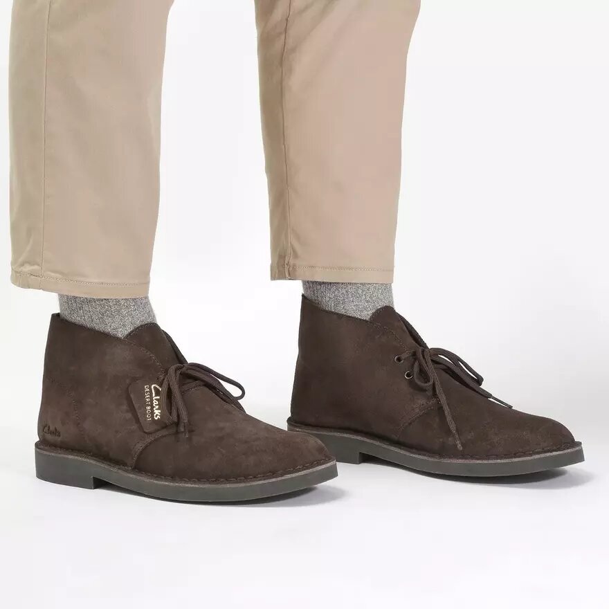Mens Desert Boot Evo Dark Brown Suede Chukka Mens Desert Boot Evo Dark Brown Suede Chukka