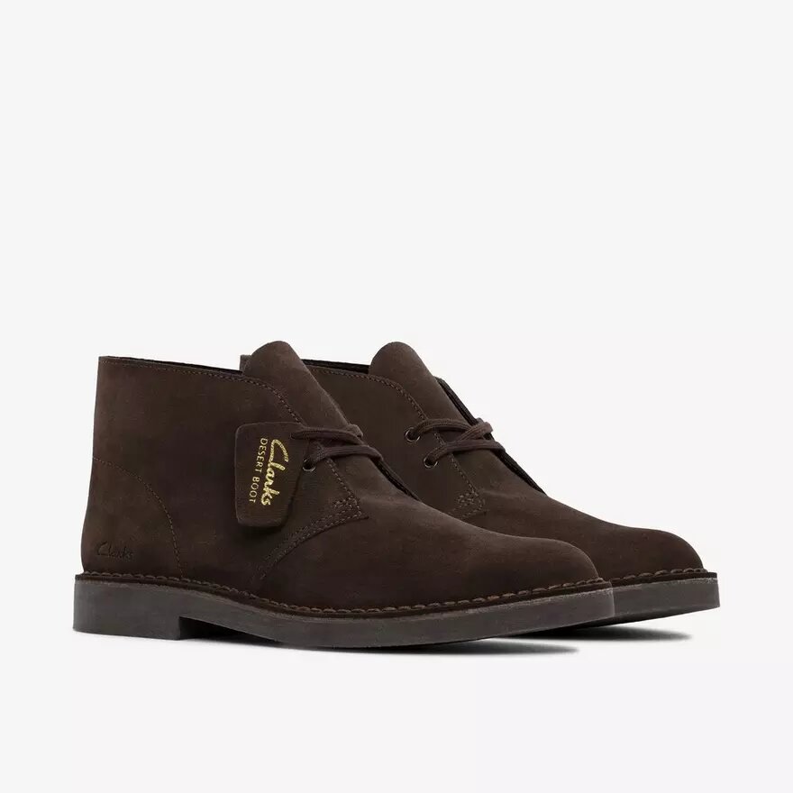 Mens Desert Boot Evo Dark Brown Suede Chukka Mens Desert Boot Evo Dark Brown Suede Chukka