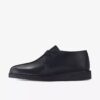 Mens Desert Trek Black Smooth Leather Mens Desert Trek Black Smooth Leather