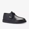 Mens Desert Trek Black Smooth Leather Mens Desert Trek Black Smooth Leather
