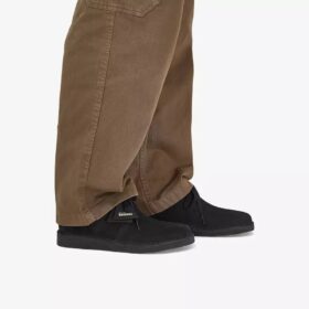 Mens Desert Trek Black Suede Shoes Us