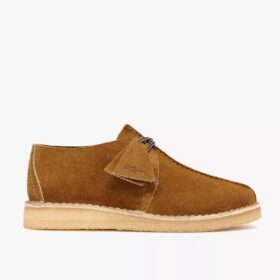 Mens Desert Trek Bronze Suede