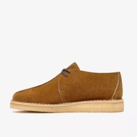 Mens Desert Trek Bronze Suede