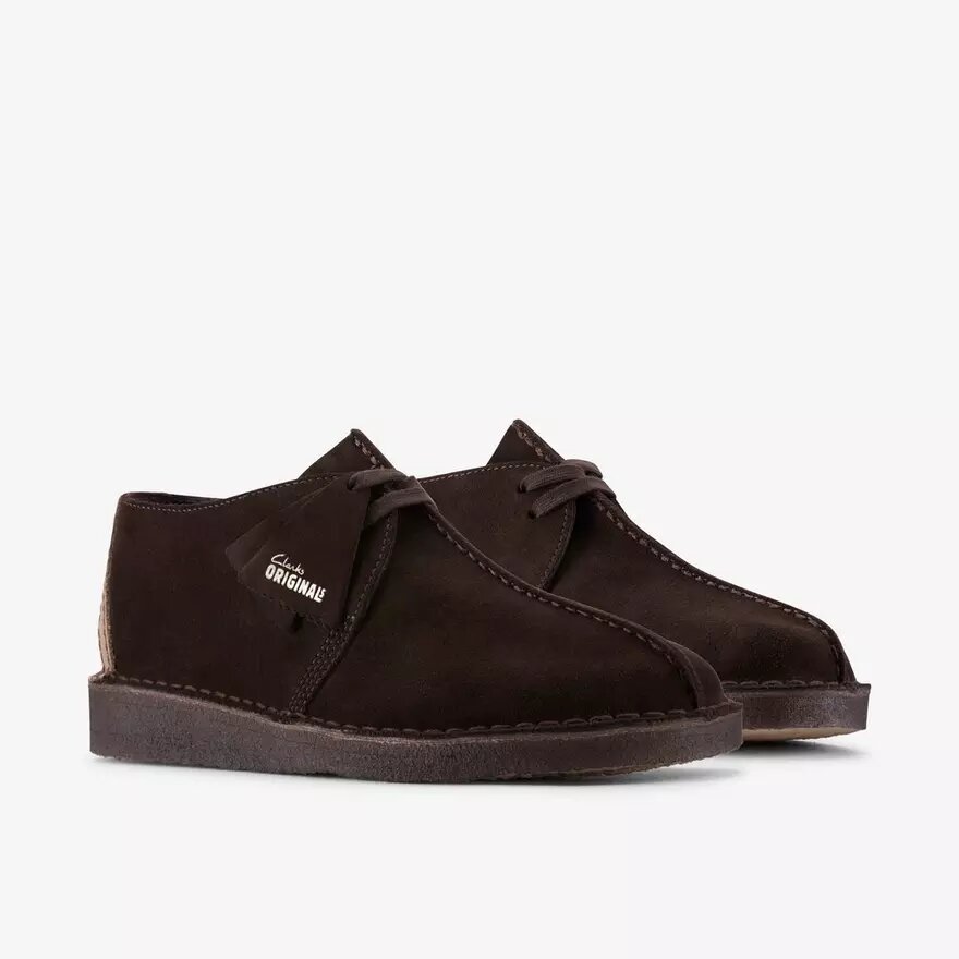 Mens Desert Trek Dark Brown Shoes Us Mens Desert Trek Dark Brown Shoes Us