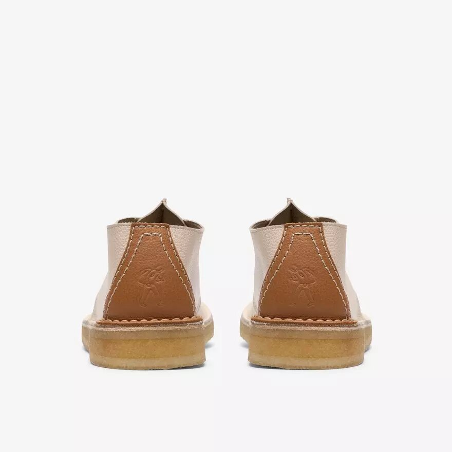 Mens Desert Trek White Combination Leather Desert Trek Mens Desert Trek White Combination Leather Desert Trek