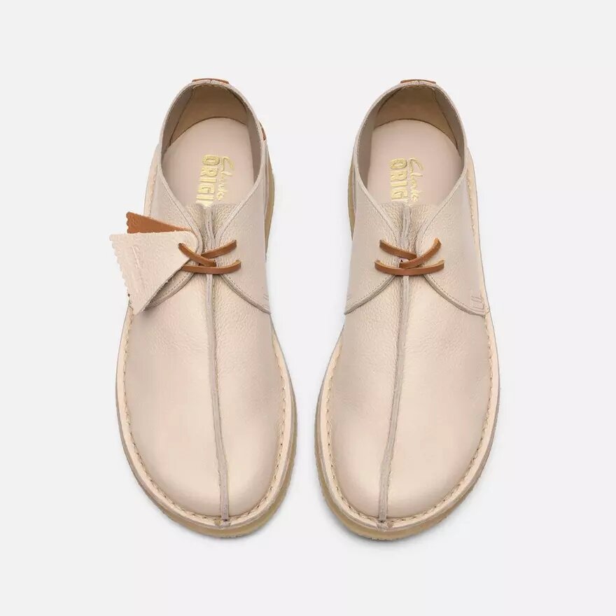 Mens Desert Trek White Combination Leather Desert Trek Mens Desert Trek White Combination Leather Desert Trek