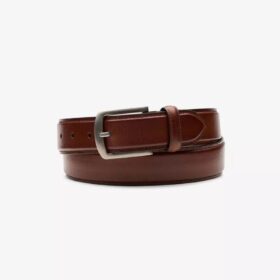 Mens Dress Belt Burnished Us