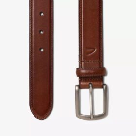 Mens Dress Belt Burnished Us