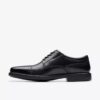 Mens Dresslite Cap Black Leather Oxford Mens Dresslite Cap Black Leather Oxford
