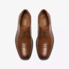 Mens Dresslite Cap Tan Leather Oxford Mens Dresslite Cap Tan Leather Oxford