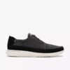 Mens Easeway Lace Black Combination Sneakers Mens Easeway Lace Black Combination Sneakers