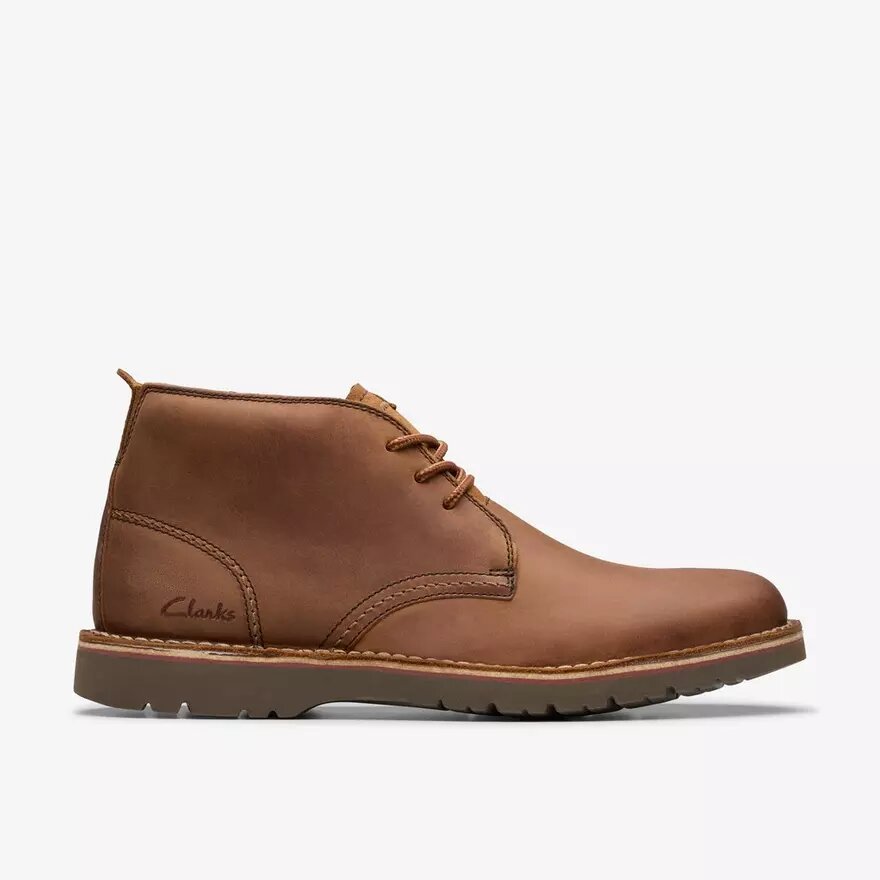 Mens Eastridge Mid Light Brown Leather Boots Mens Eastridge Mid Light Brown Leather Boots