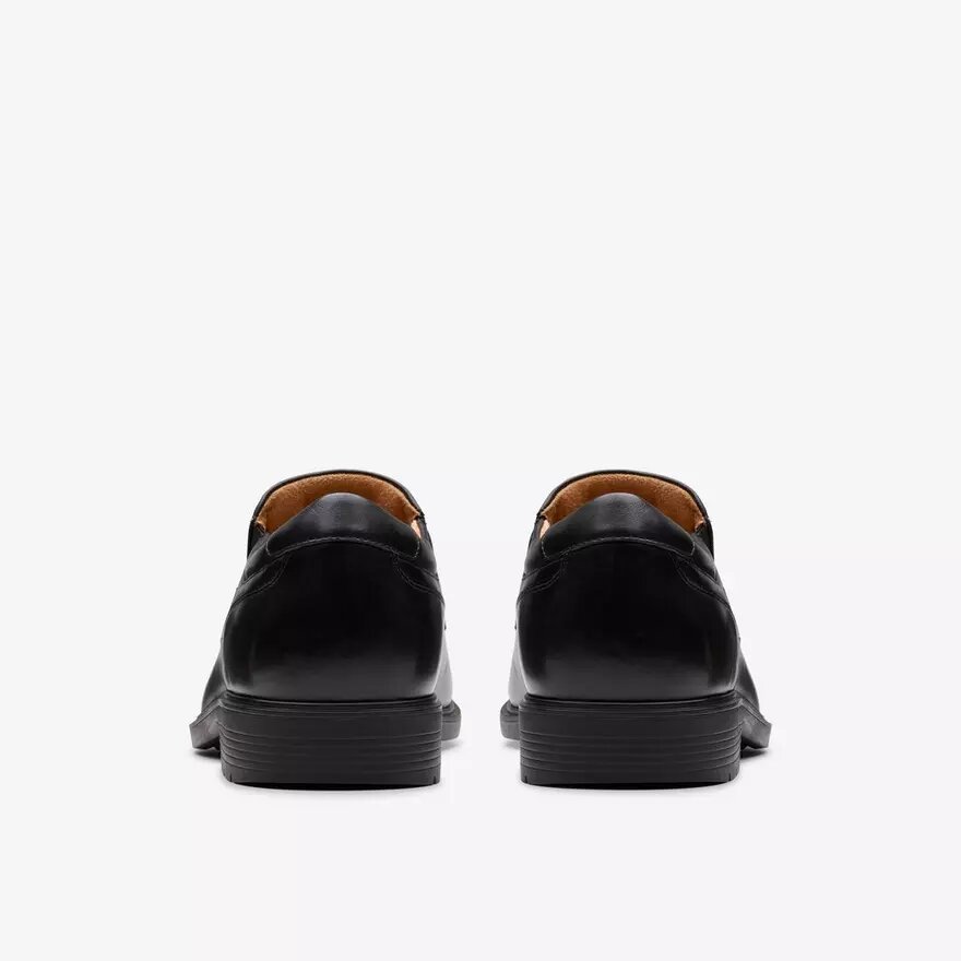Mens Eldredge Step Black Leather Loafer Mens Eldredge Step Black Leather Loafer