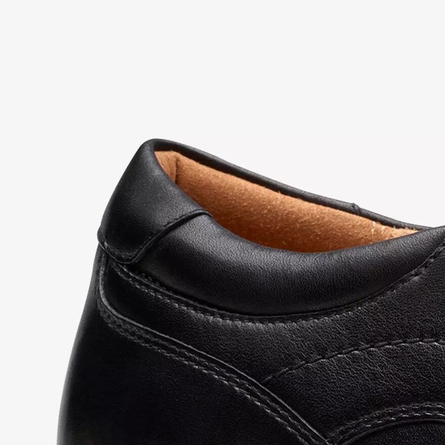 Mens Eldredge Step Black Leather Loafer Mens Eldredge Step Black Leather Loafer