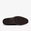 Mens Eldredge Step Dark Tan Leather Shoes