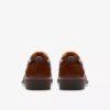 Mens Eldredge Step Dark Tan Leather Shoes