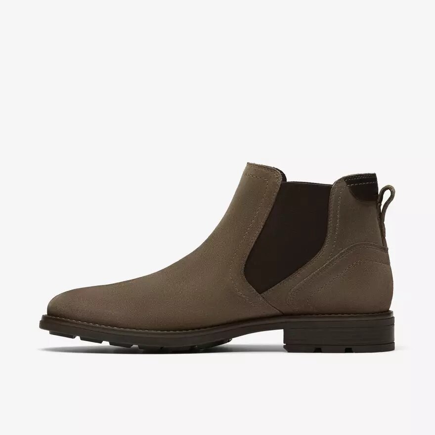 Mens Emmet Easy Stone Suede Ankle Boots Mens Emmet Easy Stone Suede Ankle Boots