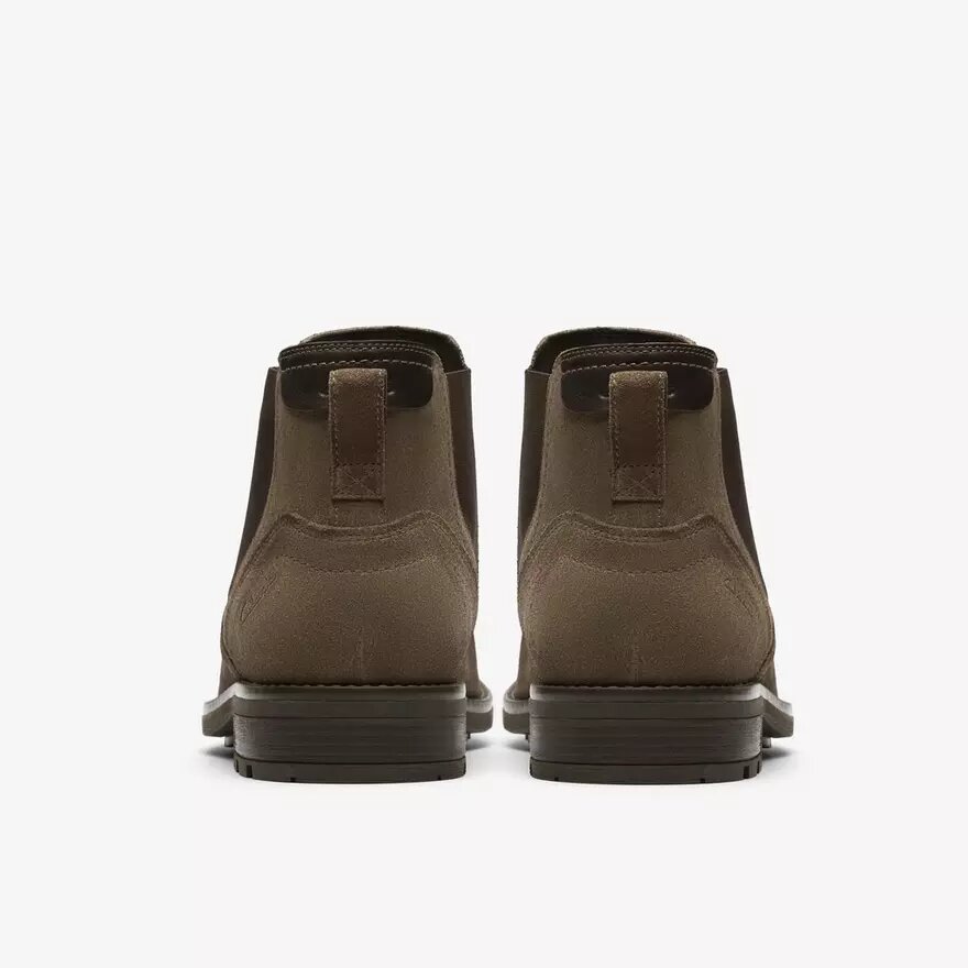 Mens Emmet Easy Stone Suede Ankle Boots Mens Emmet Easy Stone Suede Ankle Boots
