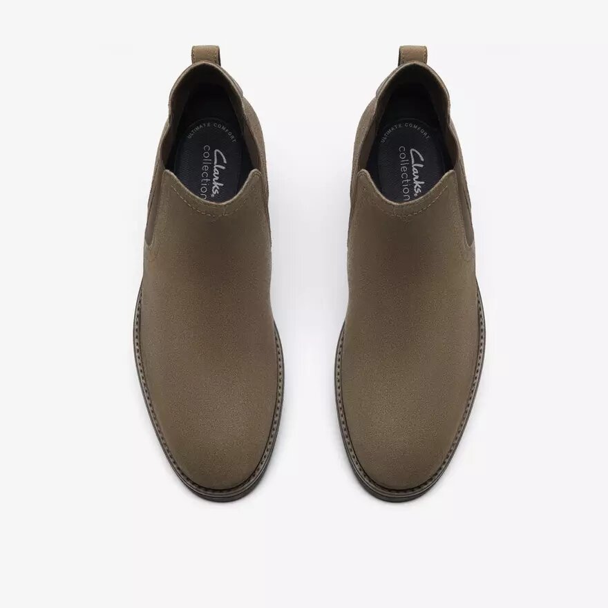 Mens Emmet Easy Stone Suede Ankle Boots Mens Emmet Easy Stone Suede Ankle Boots
