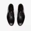 Mens Emmet Plain Black Smooth Shoes Mens Emmet Plain Black Smooth Shoes