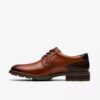 Mens Emmet Plain Tan Leather Shoes Mens Emmet Plain Tan Leather Shoes