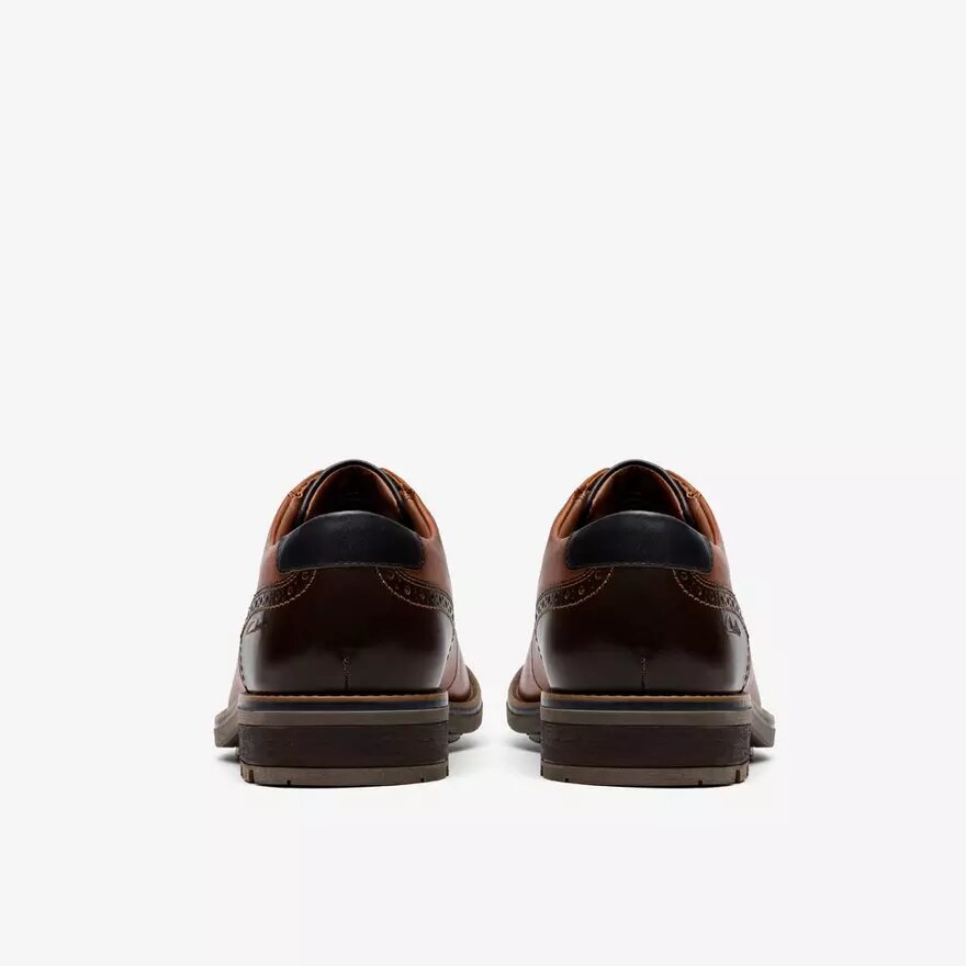 Mens Emmet Plain Tan Leather Shoes Mens Emmet Plain Tan Leather Shoes