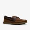 Mens Flexway 2Eye Brown Nubuck Boat Shoe Mens Flexway 2Eye Brown Nubuck Boat Shoe