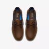 Mens Flexway 2Eye Brown Nubuck Boat Shoe Mens Flexway 2Eye Brown Nubuck Boat Shoe